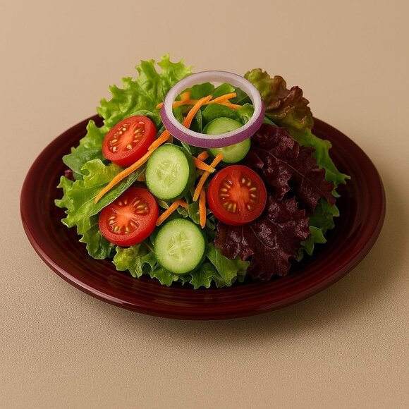 Fiestaware Fiesta CERAMIC Salad Plate Dish CONTAINER Claret 7.25 INCH - Picture 9 of 9